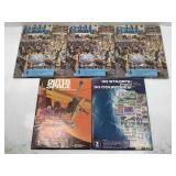 5 New Stamp Collecting Kits Incl. Outer Space,
