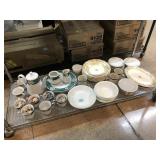 China plates sets, tea set and bowls, see photos