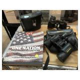 Bushnell & Jason binoculars w/case and Life 9/11