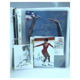 Album full of Olympic autographed athletes
