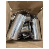 12 Stainless Water Pitchers from high end hotel