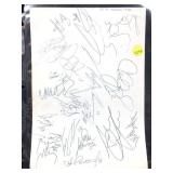 90-91 Edmonton oilers autographs