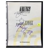 Mariel Hemingway & Doug Savant Autographed First