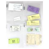 Assorted Show Ticket Stubs and Autographs