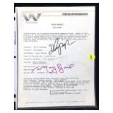 David Anspaugh & Molly Ringwald Autographed Fresh