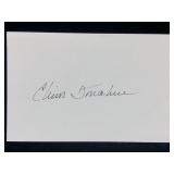Chris Donahue Autographed Index Card