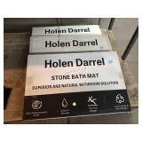 3 Hole  Darrel Stone Bath Mat in boxes