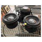 2-db Drive WDX 3K speakers & Kicker CVR10 dual