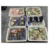 Pallet of NOS Glass decor, toys and more, see