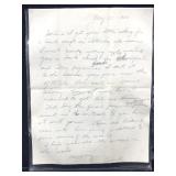 Letter from Earl Moran to Norma Jeane Mortensen