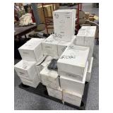 Pallet of New Cases Macaroon Containers and Mini