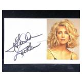 Heather Locklear Signature Card