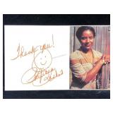 Phylicia Rashad Signature Card