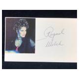 Raquel Welch Signature Card