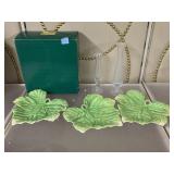 Fitz & Floyd Leaf Platters & Vases