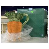 Fitz & Floyd Carrot Pitcher W/Box