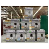 8 LED 3in Color Changing Recessed Kits In Box.