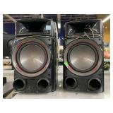 2 LG Speaker Systems. Model CMS8530F.