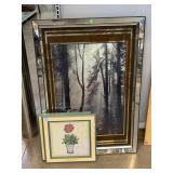 Mirror Framed Wall Art and More. Approx 40 x 28