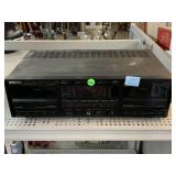 Kenwood stereo double cassette deck model KX ï¿½ W