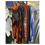 Ed Hardy Zip Up Hoodie Size S, Jordan Zip Up Size