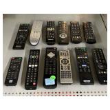 Assorted Remotes. Sony, Philips, Samsung, LG &
