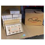 Cutler Glassware Sets. 12 Boxes