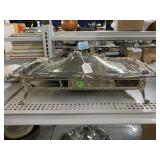 Vintage Silver Plated Electric Chafing Dish with