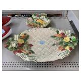 Fitz and Floyd Serving Platters.