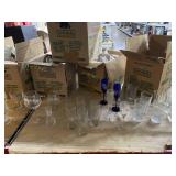 Assorted Glasses In Boxes.