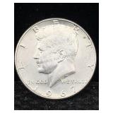 1967 40% Silver Half Dollar