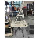 Lifetime tv tray and 2ft stepladder