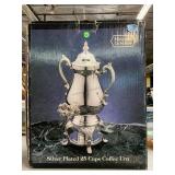 Silver Plated 25 Cup Samovar in Box.