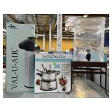 NOSTALGIA Electric Fondue Pot, Hot Beverage