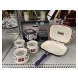 Pro Series Deep Fryer in Box, Omelette Pan, and