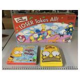 The Simpsons Board Game, Book Set, DVD Collectors