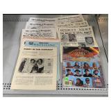 Assorted Vtg Wrestling News & Magazines