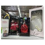 Neiman Marcus Mini Waterglobe, Holiday Doll,