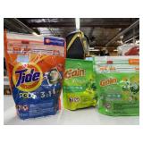New Gain and Tide Pods.