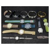 Collection Of Quartz Watches, See Photos, Not Curg