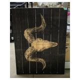 Rustic Wooden Panel Style Wall Art featuring a