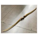 York Cresent Vintage Wooden Traditional Long  Bow
