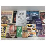 Mixed sports books magazine lot