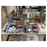 Collectible Sports Figures, Magazines, Plaque,