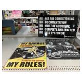 Metal Wall Signs