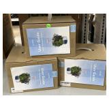 3 Indoor Hydroponics Systems in Boxes.