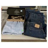 Menï¿½s Jeans, Shoe Forms, and More.
