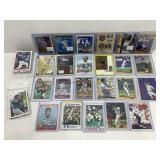 Mixed lot of cards in cases