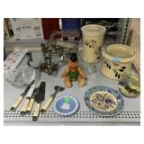 Cutlery Set, Jars, Wedgewood Plate & More