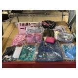 Handbags, Assorted Clothes In Packages & More